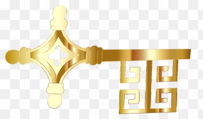 Download Free Antique Key Gold Hd Image Icon Favicon - Portable Network Graphics png
