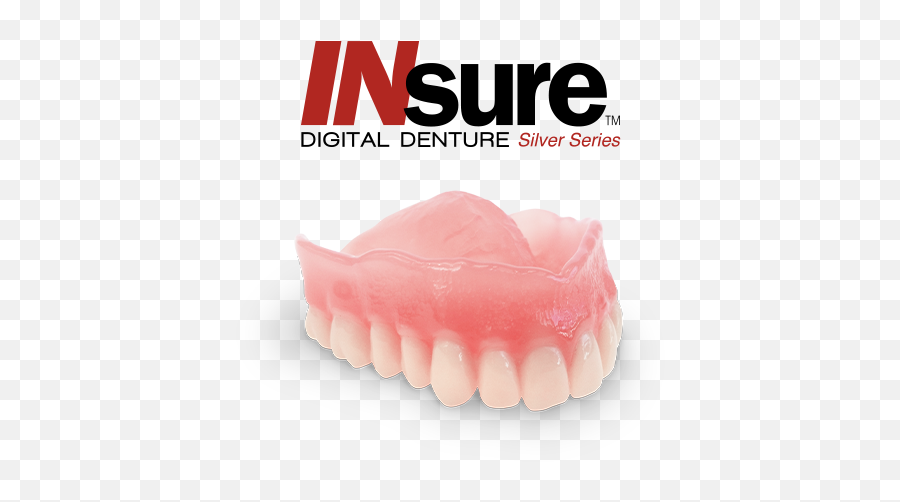 Insure Silver Series Digital Dentures U2013 R - Dent Dental Language Png,Dentures Icon