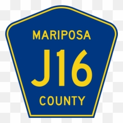 Filemariposa County J16svg - Wikipedia Alabama County Road Sign Png,Mariposa Png
