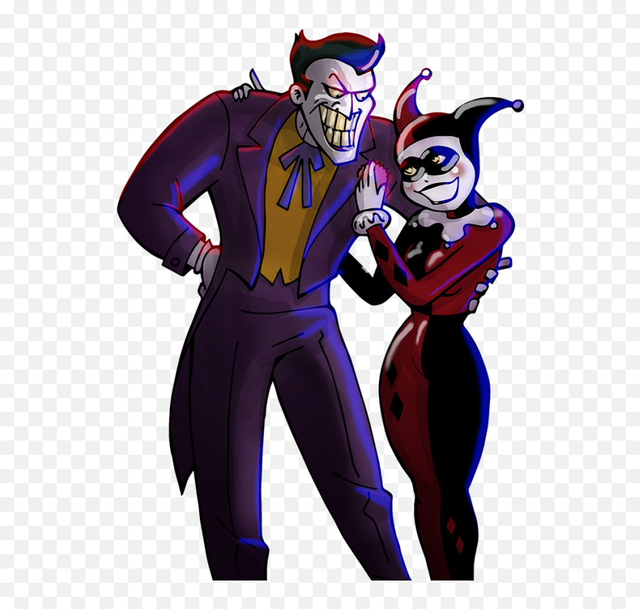 Joker And Harley Png Transparent Images - Transparent Joker And Harley Png,Joker Transparent