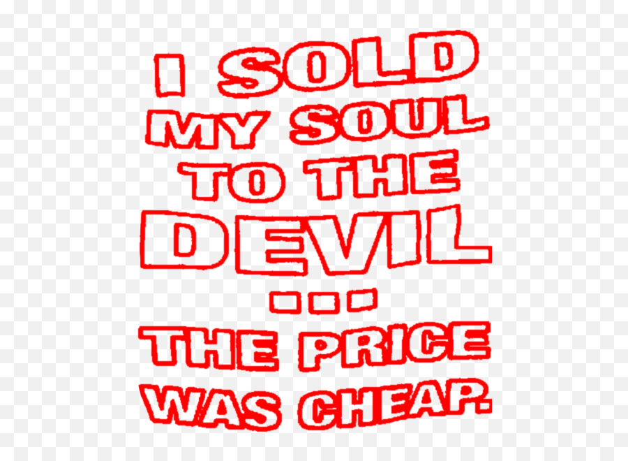 Red Devil Satan Soul Text Freetoedit - Illustration Png,Satan Transparent