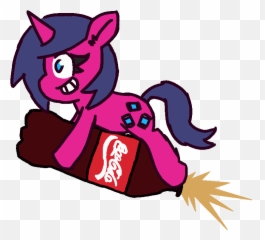 1775155 Animated Artist Threetwotwo32232 Bottle Rocket Coke - Flying Gif png