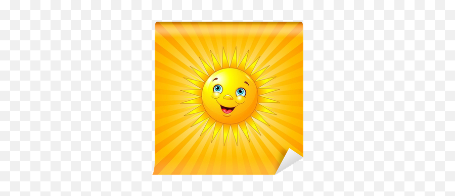 Smiling Sun Wall Mural U2022 Pixers We Live To Change Png