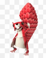 Zack Quack Character Hop The Squirrel - Kira Zack And Quack Png,Squirrel Transparent Background
