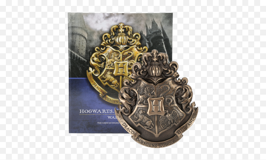 Download Hd Harry Potter Polystone House Crests - Hogwarts Escudo Hogwarts Png,Hogwarts Png