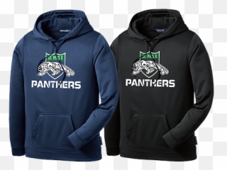 Dry Fit Hoodie - St Pius Panthers Logo png