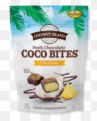 Coco Bites - Piña Colada Buy Coconut Island Cashew Crunch Png,Pina Colada Png