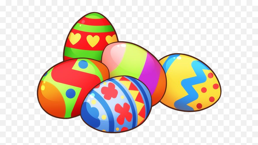 Colorful Easter Eggs Png Image - Clip Art Easter Eggs,Easter Eggs Png