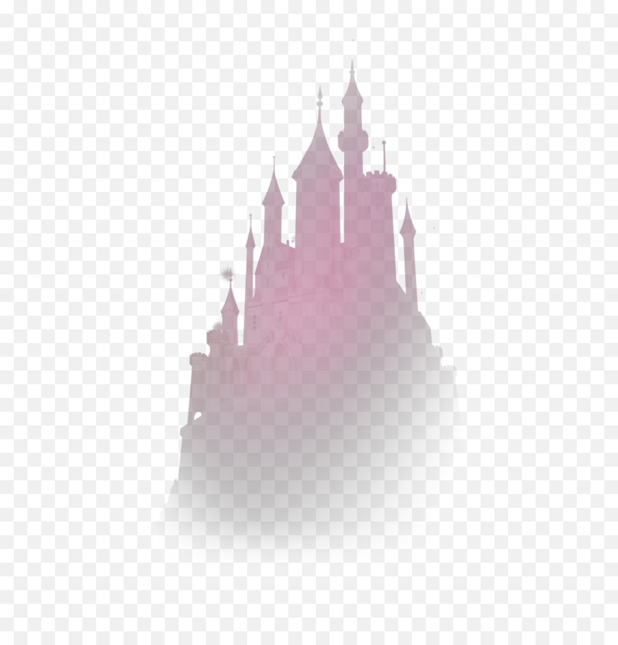 Download Hd Ftestickers Disney Castle Transparent Pink - Disney Castle Png Transparent,Disney Castle Png