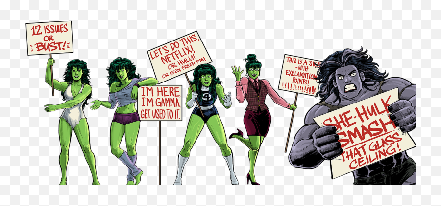 So Super Duper Comics About Me - Superhero Png,She Hulk Png