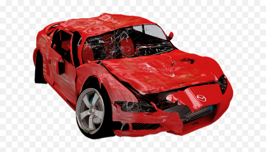 Broken Car Transparent Background - Broken Car Png,Broken Car Png