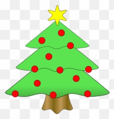 Christmas Tree Xmas Fir - Free vector graphic on Pixabay Clipart Png