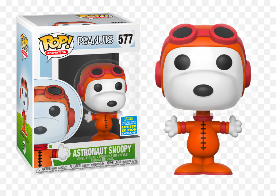 Peanuts - Astronaut Snoopy Sdcc19 Pop Vinyl Figure Funko Pop Snoopy Png,Snoopy Transparent