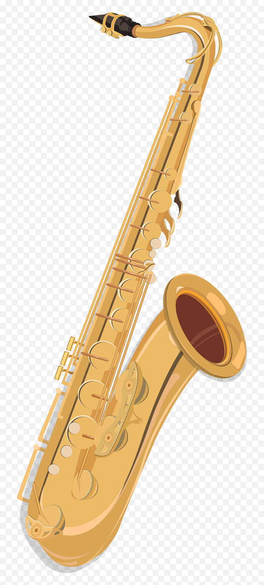 Baritone Saxophone Musical Instrument - Cartoon Saxophone Png,Sax Png