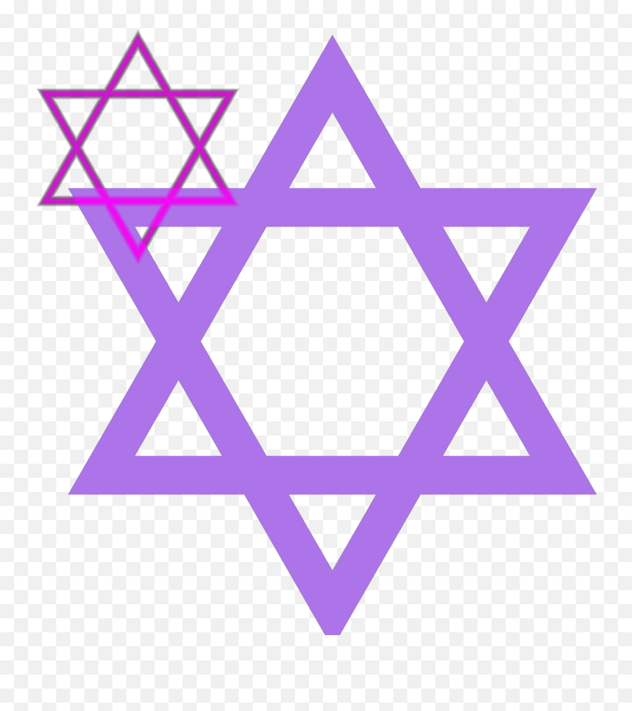 Jewish Star Purple Svg Vector - Star Of David Icon Png,Jewish Star Png