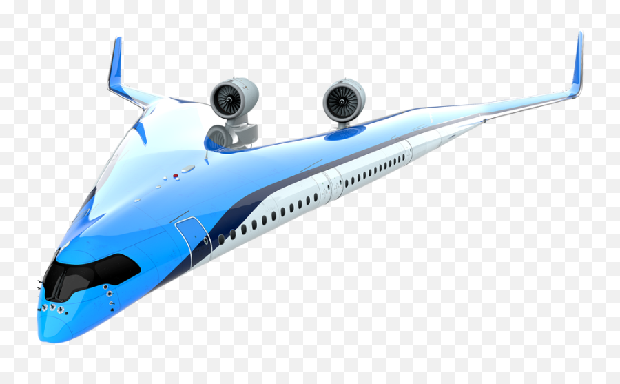 Klm Flying V - Flying V Airplane Png,Plane Emoji Png