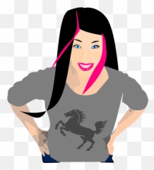 African American Hair - Mom Black Cartoon png
