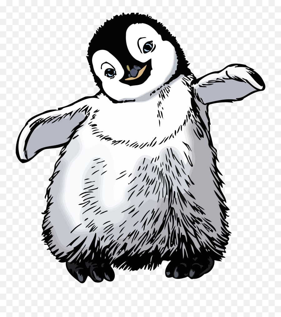 Happy Feet Penguin Clipart Png U2013 Clipartlycom - Happy Feet Clipart,Penguin Transparent