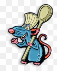 Ratatouille U2013 Remy Enamel Pin - Ratatouille Enamel Pin Png,Ratatouille Png