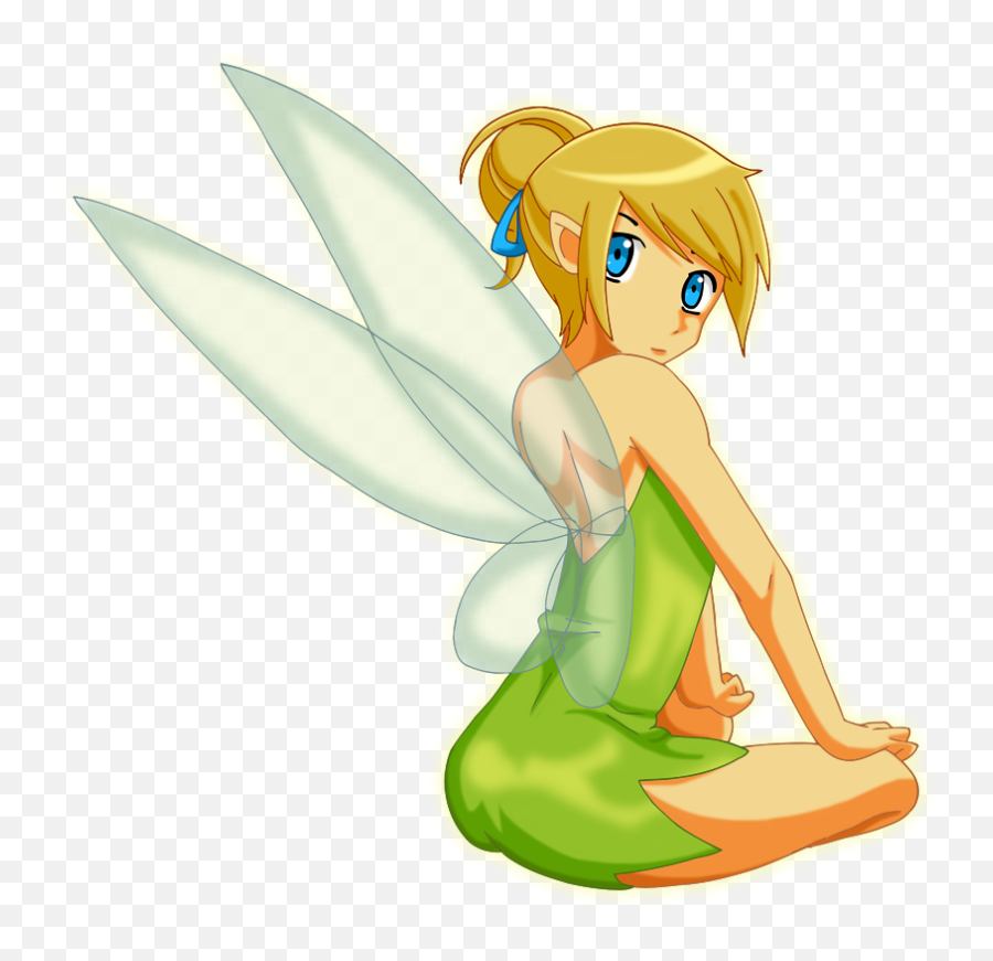 Tinker Bell Anime Drawing By Volleygirlglam01 Dragoartcom - Draw Anime Tinker Bell Png,Tinker Bell Png
