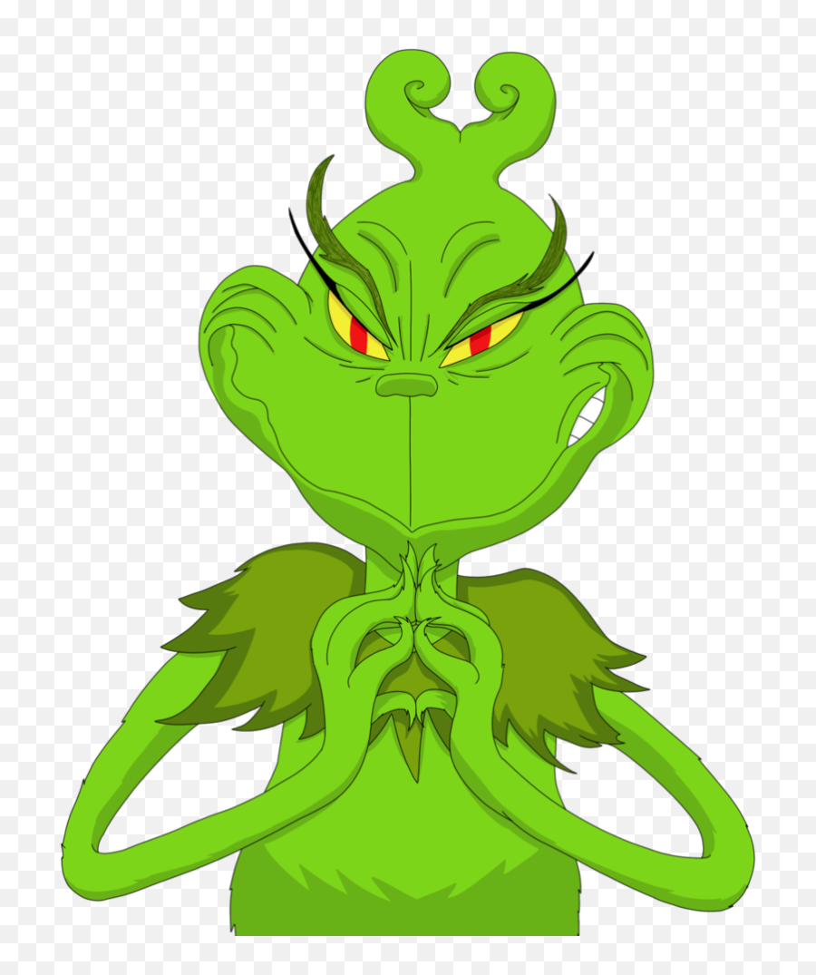 Evil Grinch Png Vector Transparent - Grinch Had A Wonderful Awful Idea,Grinch Png