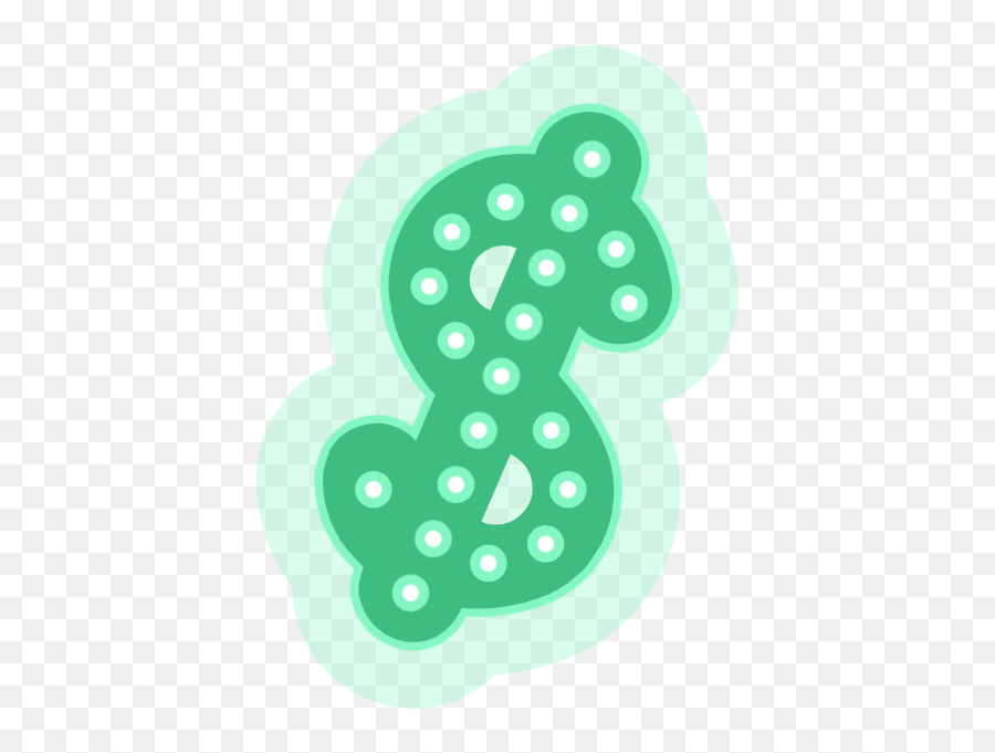 Free Online Neon Money Lamp Vector For Designsticker - Number Png,Money Sign Transparent