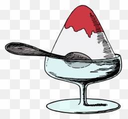 Download Hd This Free Icons Png Design Of Shaved Ice - Cream Cone