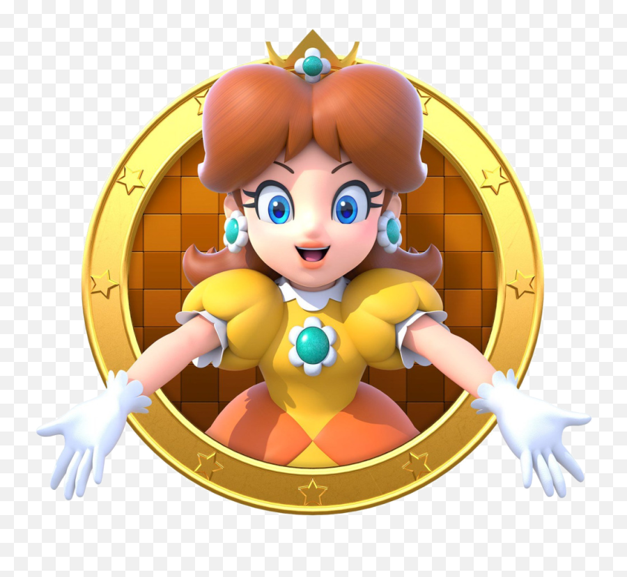 Download Toy Character Fictional Mario Bros Daisy Princess - Super Mario Party Daisy Png,Princess Png