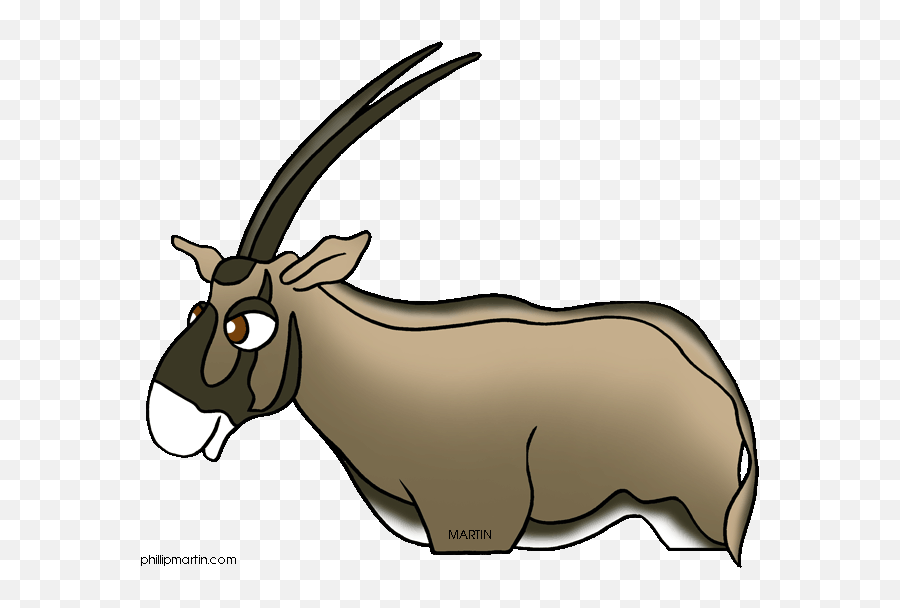 Antelope Clipart Oryx - Oryx Clipart Png Download Full Antelope,Antelope Png