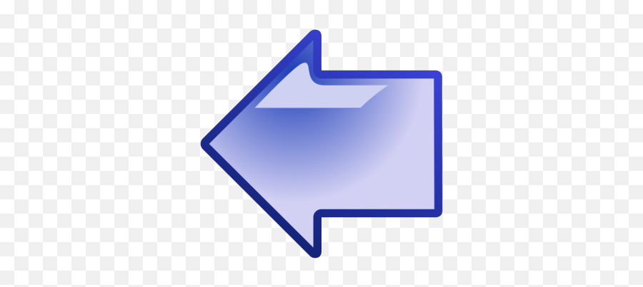 Blue Arrow Pointing Left Png Svg Clip - Horizontal,Pointing Arrow Png