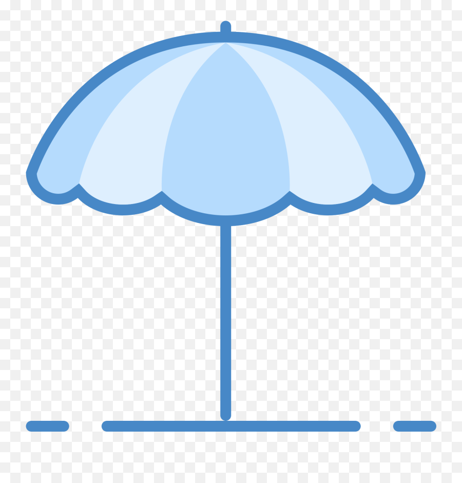 Beach Umbrella Png Icon - Holiday Icon Blue Clipart Full Icon Beach Png Blue,Beach Umbrella Png
