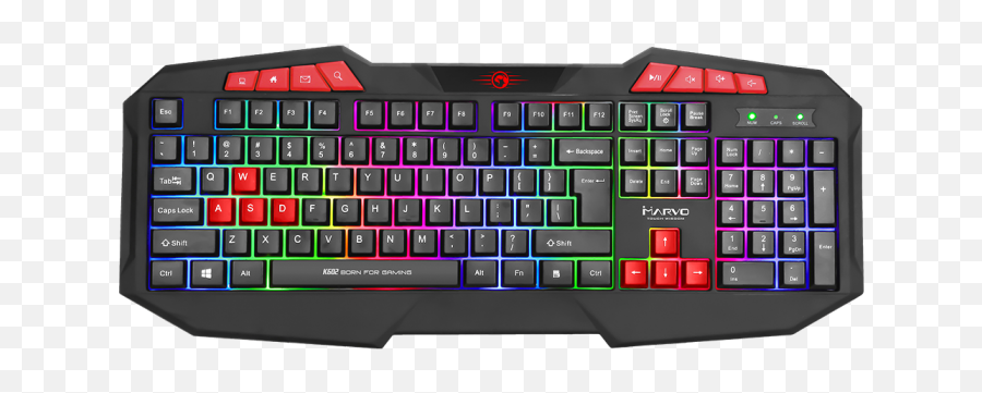 K602 - Keyboardproductmarvo Marvo K602 Png,Gaming Keyboard Png