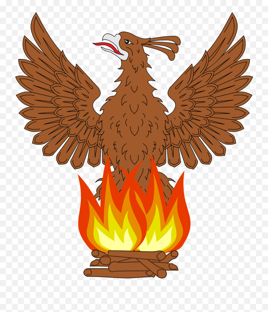 Fileheraldic Phoenixsvg - Wikimedia Commons Heraldic Phoenix Png,Phoenix Png