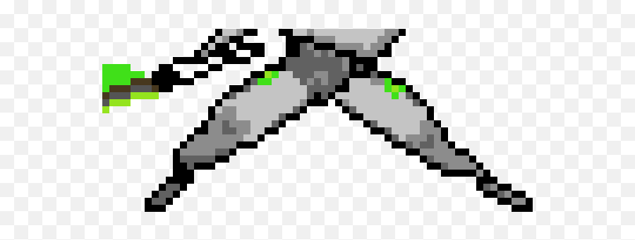 Download Genji Pixel Art - Genji Overwatch Pixel Art Png,Genji Png