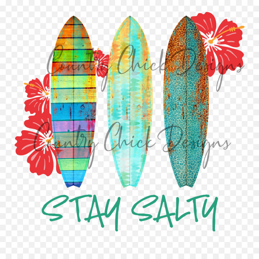 Stay Salty Surf Boards Png - Surfboard,Surf Board Png