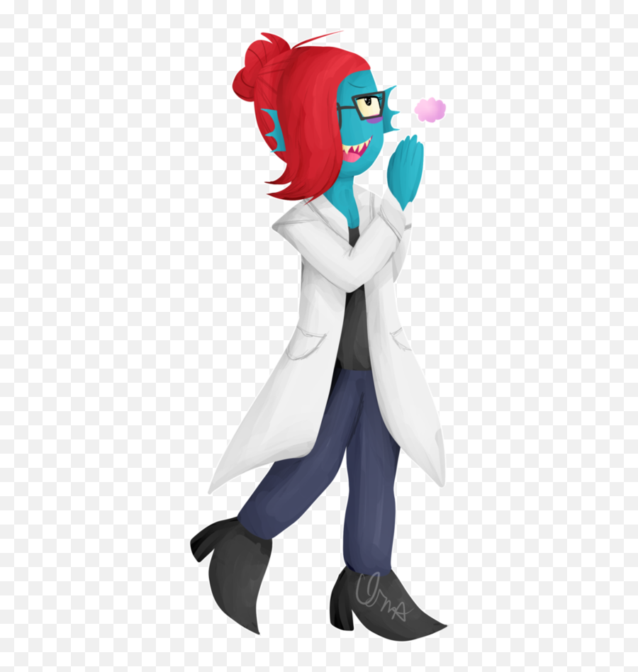 Underswap Undyne Png Image With No - Drawing,Undyne Transparent