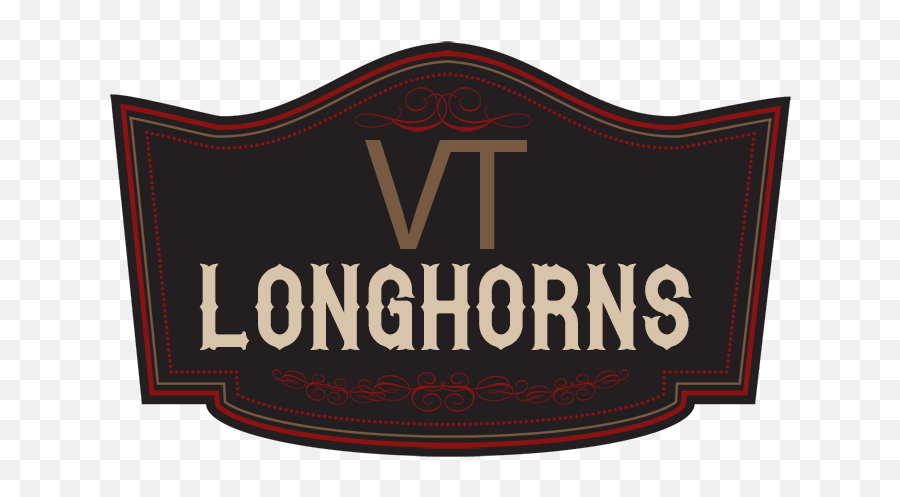 Vt Longhorns Raising Registered Texas In North Dakota - Horizontal Png,Longhorn Logo Png