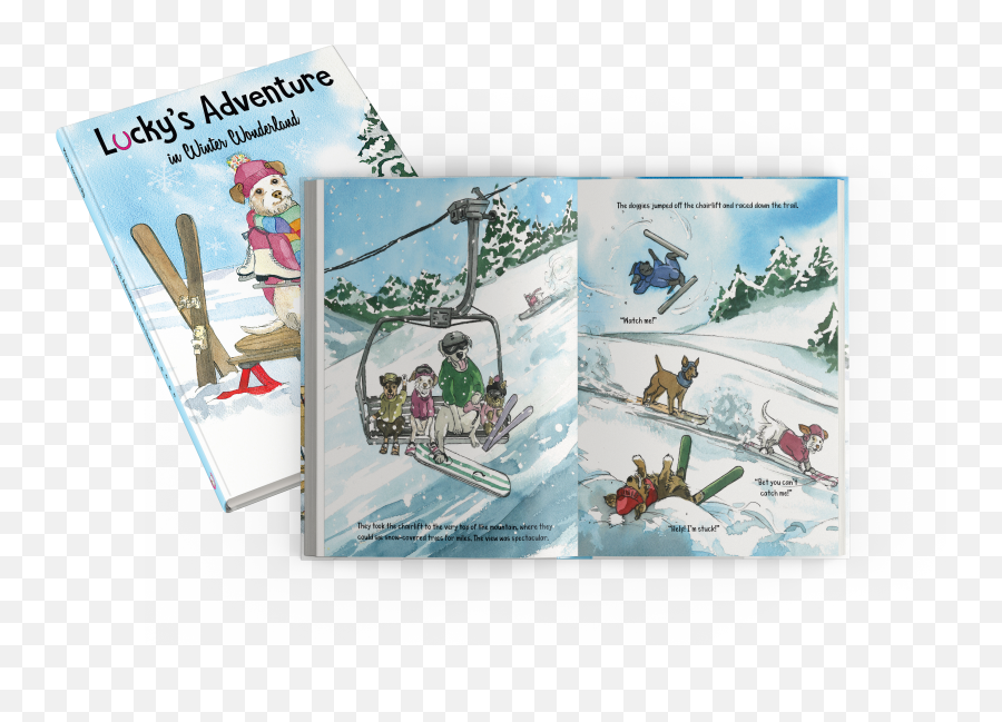 Luckyu0027s Adventure In Winter Wonderland Adventures - Ski Equipment Png,Winter Wonderland Png