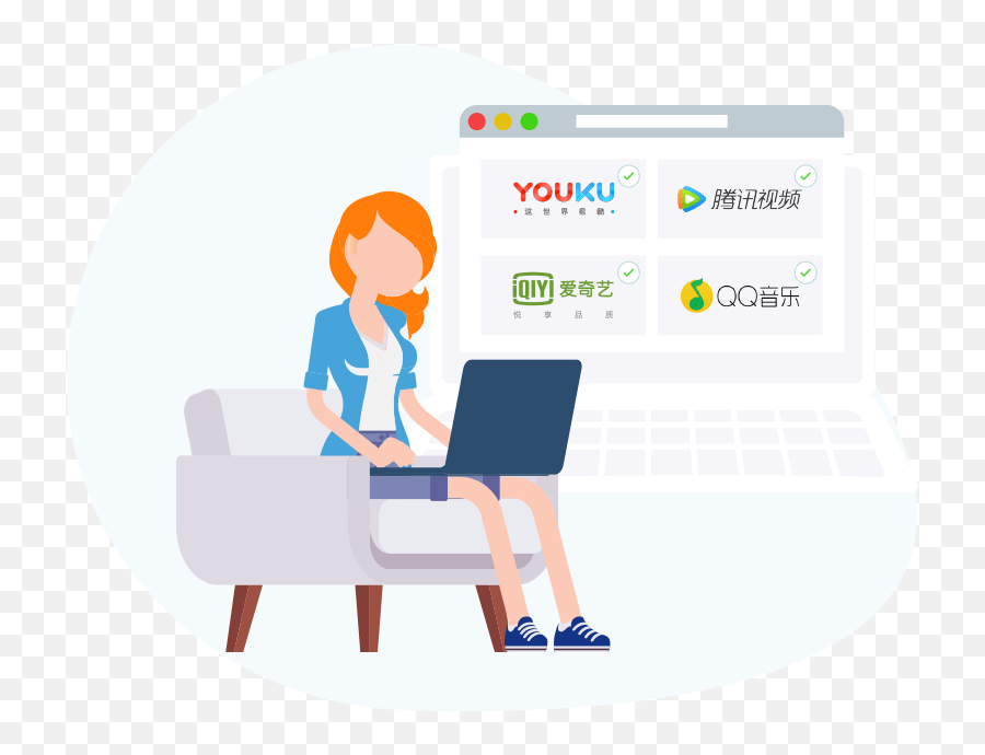China Vpn - Access Chinese Websites From Anywhere Ivacy Vpn Office Equipment Png,Youku Logo