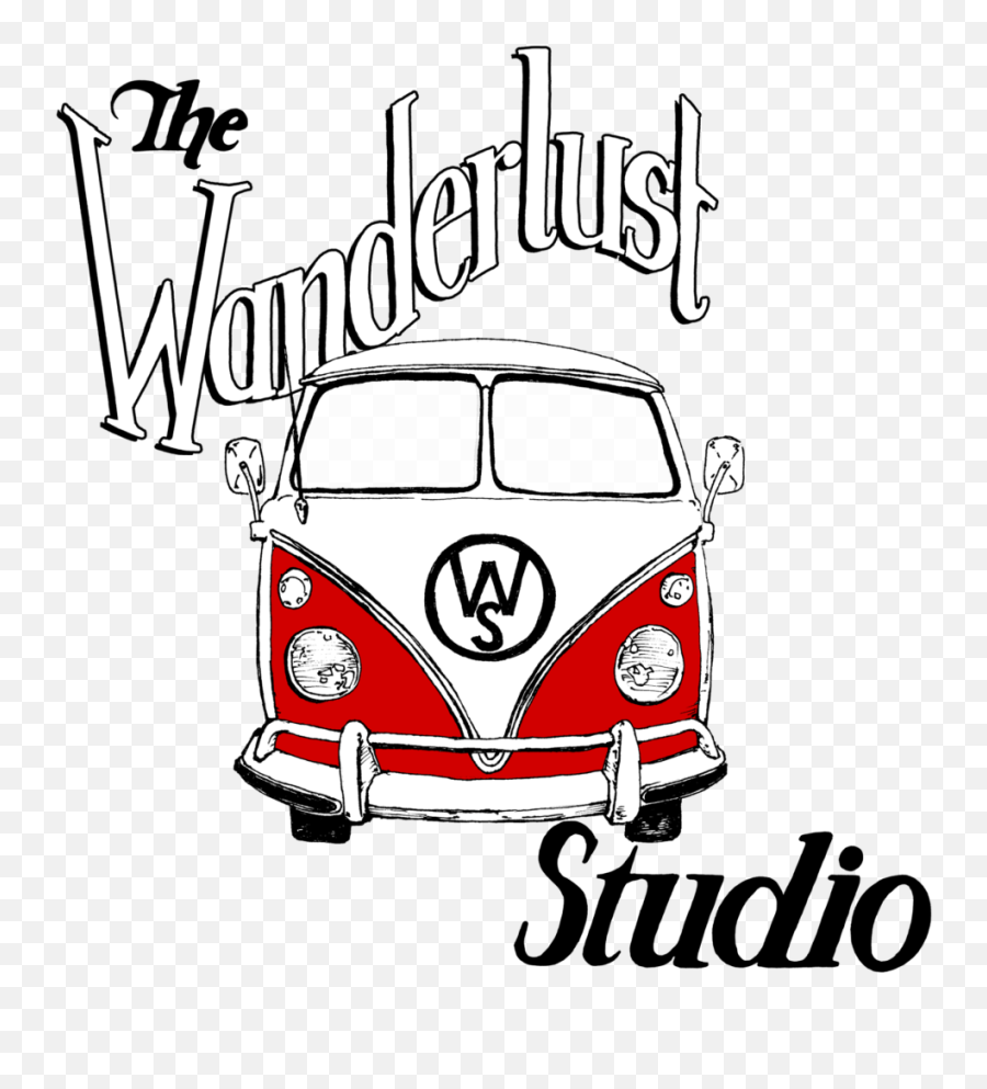 The Story Of Our Hand Drawn Logo U2013 Wanderlust Studio - Commercial Vehicle Png,Art Van Logo