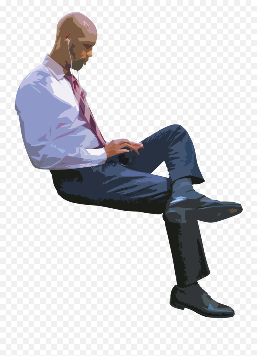 People Cutout Png Render - People Sitting Side Png,Office People Png - free  transparent png images 