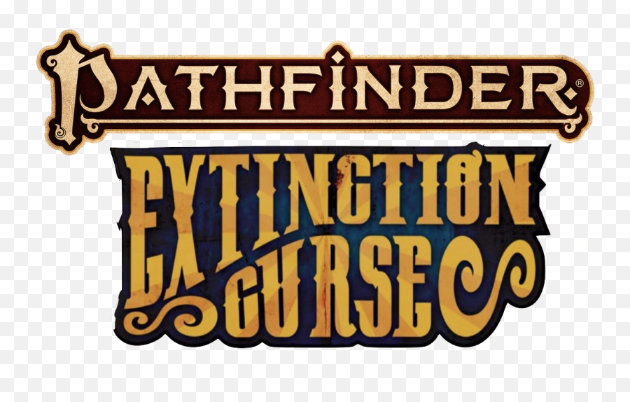 Pathfinder Curse Adventure - Pathfinder Extinction Curse Logo Png,Paizo Logo