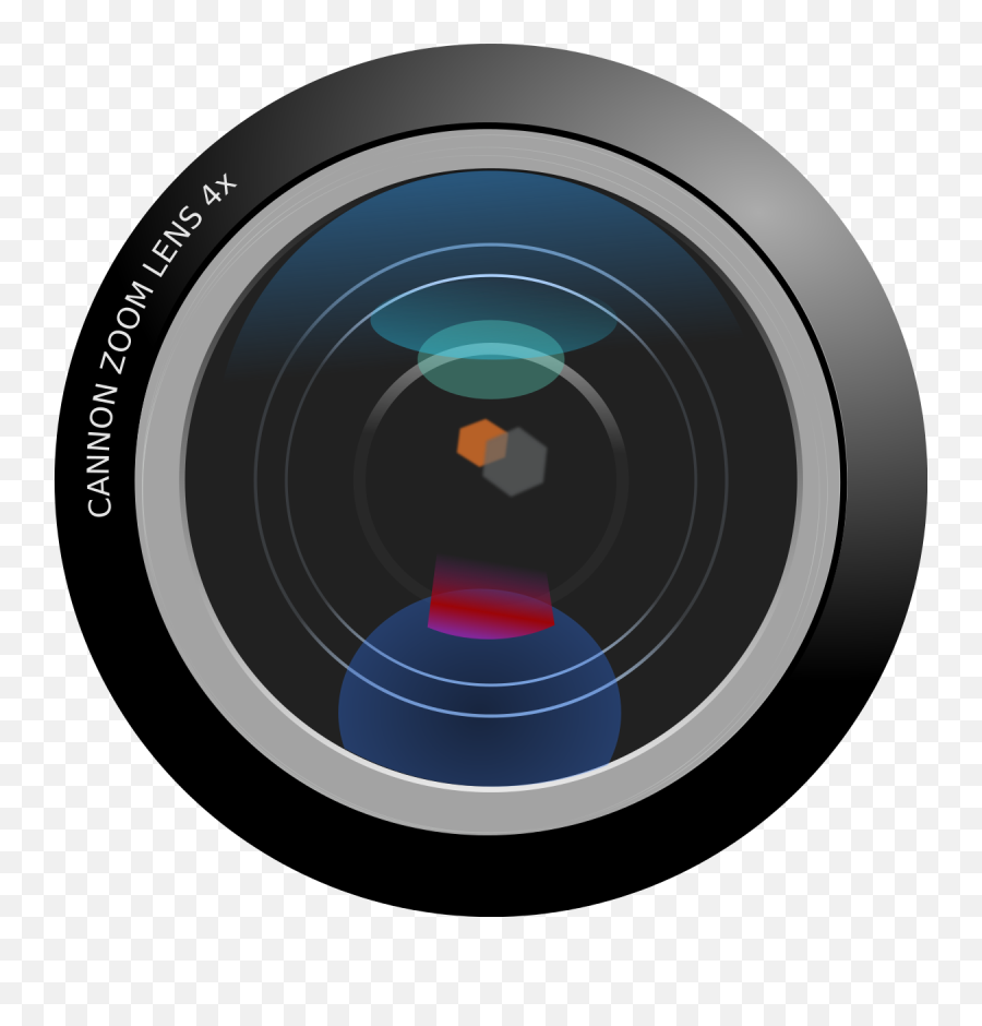 Lens Camera Cam - Free Vector Graphic On Pixabay Clipart Camera Lens Png,Photography Camera Logo Png