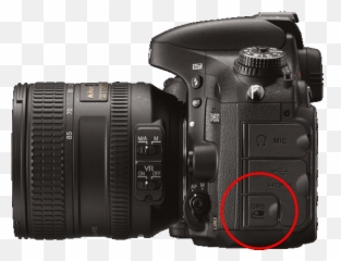 Nikon D600 Ports Png Image With No