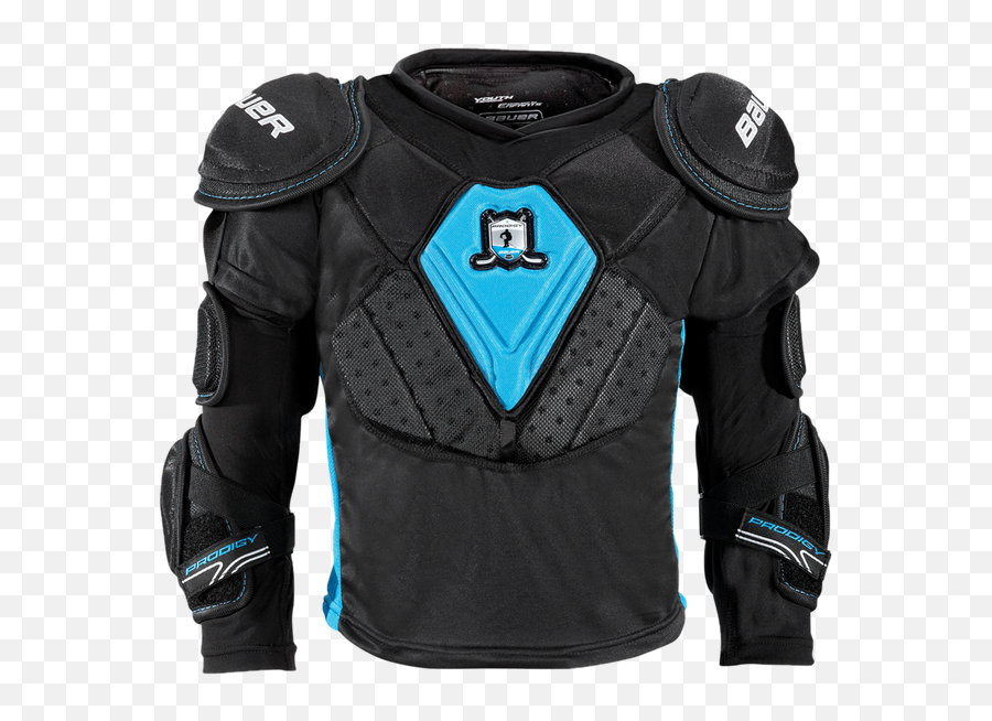 Prodigy Youth Hockey Kit - Bauer Hockey Prodigy Youth Protective Top Png,Icon Field Armor Knee Guards