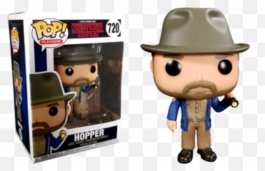 Funko Pop Stranger Things - Bennyu2019s Snow Ball Bundle Set of 4 Jim Hopper png
