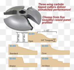 Raised Panel Shaper Cutters - Raised Panel Shaper Png,Router Cutter Table Icon