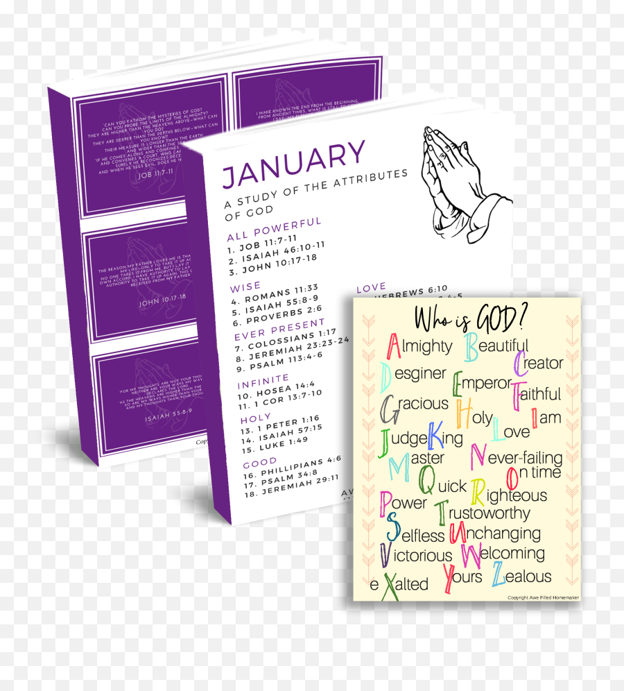 Download Journal Through The Bible Scripture Cards Who Is - Brochure Png,Scripture Png