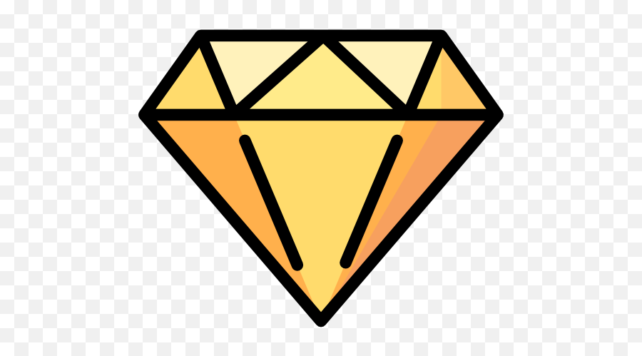 Diamond sparkle 19-15 yellow icon. Free download transparent .PNG