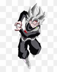 Black Goku Ssj White - Goku Black Ssj White Full Size Png Goku Black Rose Kamehameha,Goku Black Png